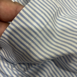 Áo sơ mi Nam Uniqlo sọc caro xanh dương sz L  470468