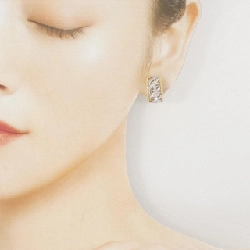 K18YG/PT900 Bông tai kim cương/Khuyên tai 0.20CT - Hàng hiệu Chính hãng 865451