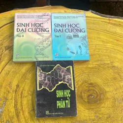 COMBO SINH HỌC ĐẠI CƯƠNG ( 2 tập) & SINH HỌC PHÂN TỬ 