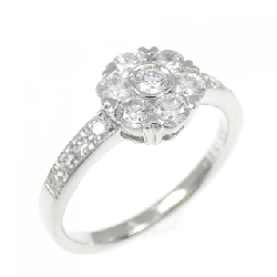 Nhẫn kim cương hoa PT900 0.60CT