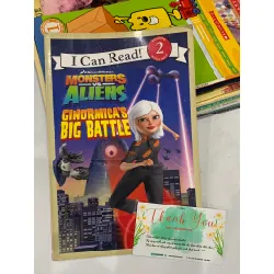 I Can Read: Monsters vs. Aliens - Ginormica's Big Battle – DreamWorks 559677
