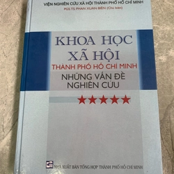 KHOA HỌC XÃ HỘI THÀNH PHỐ HỒ CHÍ MINH - NHỮNG VẤN ĐỀ NGHIÊN CỨU 