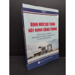 Định mức dự toán xây dựng công trình mới 90% HCM2606 Quang MInh GIÁO TRÌNH, CHUYÊN MÔN