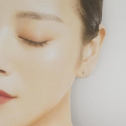 K18YG Bông tai kim cương 0.06CT - Hàng hiệu Chính hãng 869268