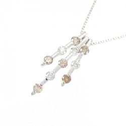 K18WG 2WAY Dây chuyền kim cương 0.67CT - Hàng hiệu Chính hãng 861631