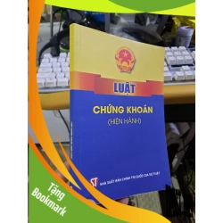 (TẶNG BOOKMARK) Luật chứng khoán mới 90% 2022 GIÁO TRÌNH, CHUYÊN MÔN RBK1709