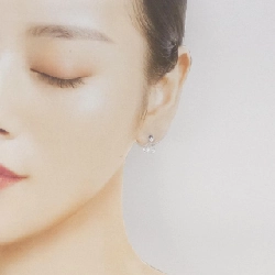 K14WG Bướm Cubic Bông Tai - Hàng hiệu Chính hãng 862966