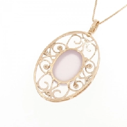 K18PG Dây chuyền đá hồng ngọc 8.24CT - Hàng hiệu Chính hãng 858591