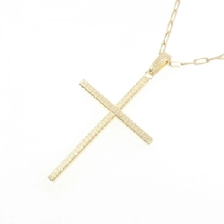 K18YG Dây chuyền hình chữ thập - Hàng hiệu Chính hãng 857268