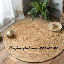 Thảm lục bình tròn tráng trí decor 490469