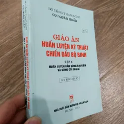 Giáo án huấn luyện kỹ thuật chiến đấu bộ binh - Súng máy PKMS và súng cối 60mm