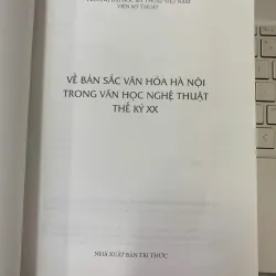 VỀ BẢN SẮC VĂN HÓA HÀ NỘI TRONG VĂN HỌC NGHỆ THUẬT THẾ KỶ XX 706773