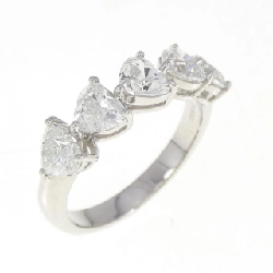 Nhẫn kim cương PT900 1.510CT E-F SI1 hình trái tim - Hàng hiệu Authentic