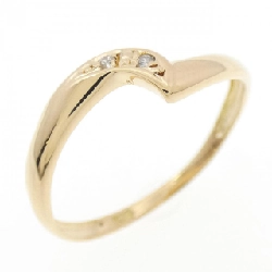 Nhẫn kim cương K18YG - Hàng hiệu Authentic