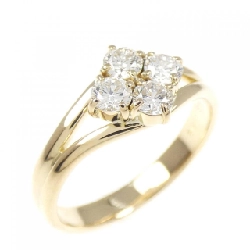 Nhẫn kim cương K18YG 0.40CT