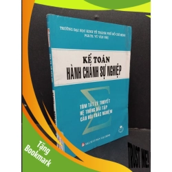 (TẶNG BOOKMARK) Kế toán hành chánh sự nghiệp mới 80% ố vàng RBK2606 Võ Văn Nhị GIÁO TRÌNH, CHUYÊN MÔN