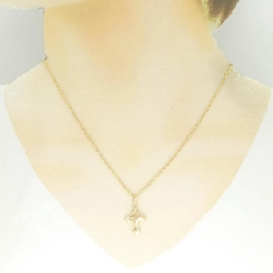 K18YG Dây chuyền hình chữ thập - Hàng hiệu Chính hãng 861141