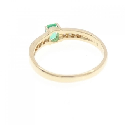 Nhẫn Emerald K18YG 0.19CT - Hàng hiệu Chính hãng 853620