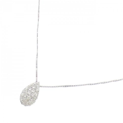 K18WG Dây chuyền kim cương - Hàng hiệu Authentic 856173