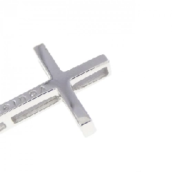 K18WG Mặt dây chuyền hình chữ thập - Hàng hiệu Chính hãng 862768