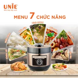 UNIE UPC5081Y – Nồi áp suất điện đa năng 5L 761374