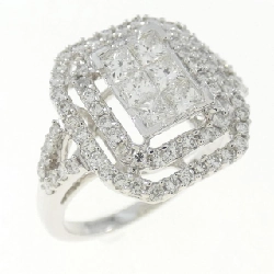 Nhẫn kim cương K18WG 1.00CT