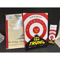 [Phiên Chợ Sách Cũ] Siêu Tập Trung, Mới 80% (sách có gạch chân) + Sách tặng, 2025 - Chris Bailey H1004-SBM Blogmeo150426