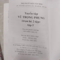 Sách: Tuyển tập Vũ Trọng Phụng (Trọn bộ 2 tập) 752465
