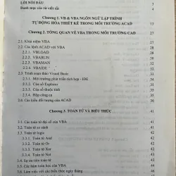 Cơ sở lâp trình tự động hóa tính toán, thiết kế với VB & VBA trong môi trường Autocad 1002574
