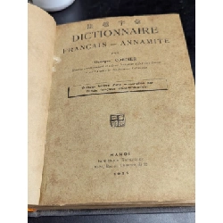 Dictionnaire francais - annamite - Georges Cordier 478021