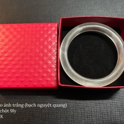 VÒNG ĐÁ MẮT MÈO ÁNH TRẮNG (Bạch Nguyệt Quang) - Ni 56 - Chột 9mm 452764