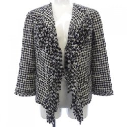 【Mã giảm giá】Áo khoác không cổ CHANEL