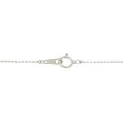 K18/PT900/PT850 Dây chuyền ngọc lục bảo 0.13CT - Hàng hiệu Chính hãng 858528