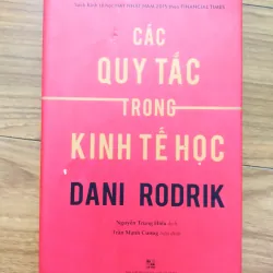 Sách: Quy tắc trong kinh tế học - TG: Dani Rodrik
