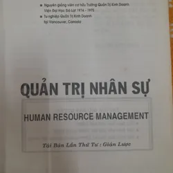Quản trị nhân sự. TG Nguyễn Hữu Thân 576696