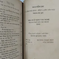 [XƯA] Nguyễn Du - Phê Bình Bình Luận Văn Học 1 (1998) - Vũ Tiến Quỳnh 798514