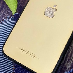 Ốp Lưng IPhone Mạ Vàng Đính Kim 9274