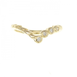 Nhẫn kim cương K18YG 0.07CT 672753