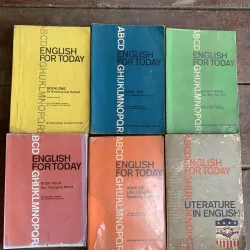 English for today, trọn bộ 6 cuốn 1-6, sách đẹp