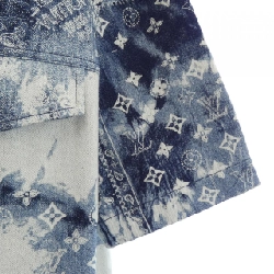 Áo sơ mi denim ngắn tay Monogram Bandana Louis Vuitton LOUIS VUITTON HNS17XNW2 S/S - Hàng hiệu Chính hãng 893116