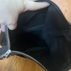 Balo nữ da thật phối da lộn 2hand 992648