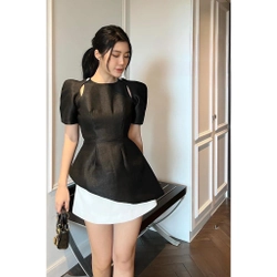 [New] Áo peplum CLAYMORE sang chảnh lệch tà size S 369266