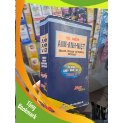 (TẶNG BOOKMARK) Từ Điển Anh - Anh - Việt 130000 Từ - New Edition 2005 mới 80% ố HỌC NGOẠI NGỮ RBK3012