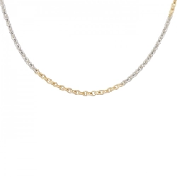 K18YG/PT Dây chuyền - Hàng hiệu Authentic