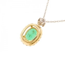 K18YG/K18WG Dây chuyền ngọc lục bảo 1.01CT - Hàng hiệu Chính hãng 859684