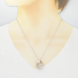 Dây chuyền kim cương PT900/K18PG/PT850 0.37CT - Hàng hiệu Chính hãng 860734