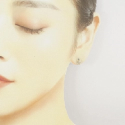 K18YG Bông tai kim cương 0.40CT - Hàng hiệu Chính hãng 868531