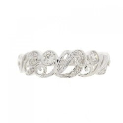 Nhẫn kim cương K18WG 0.27CT 670123