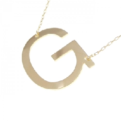 K18YG Chữ cái G Dây chuyền - Hàng hiệu Chính hãng 864134