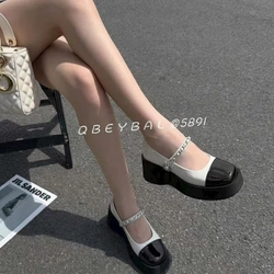 Giày Mary Jane đế xuồng 7cm 393245